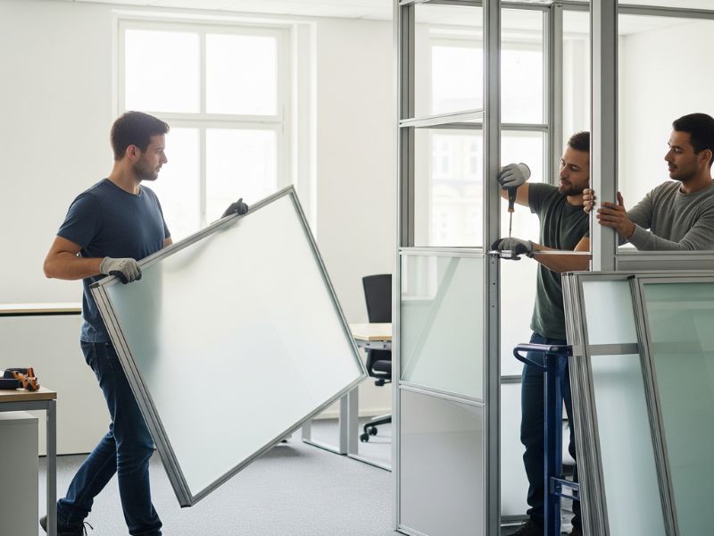 vật liệu làm vách ngăn rẻ tiền