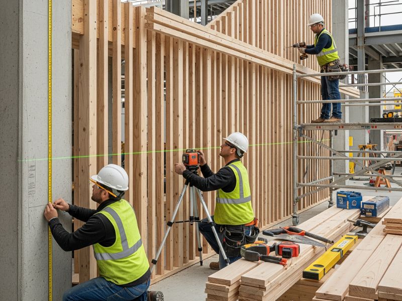 Khoảng cách giữa các lam gỗ