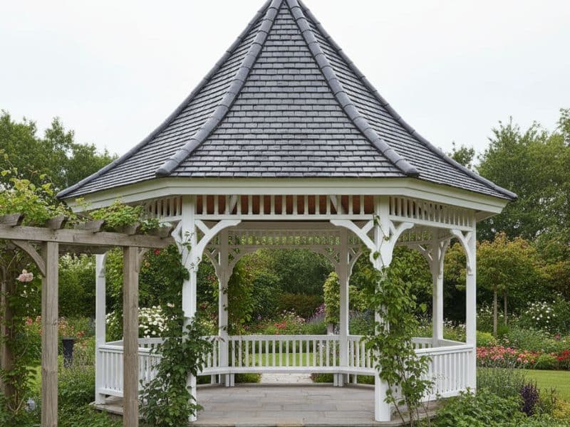 Kích thước nhà chòi lục giác