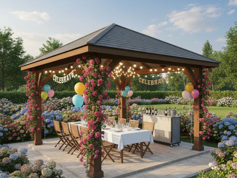 Kích thước nhà chòi tứ giác