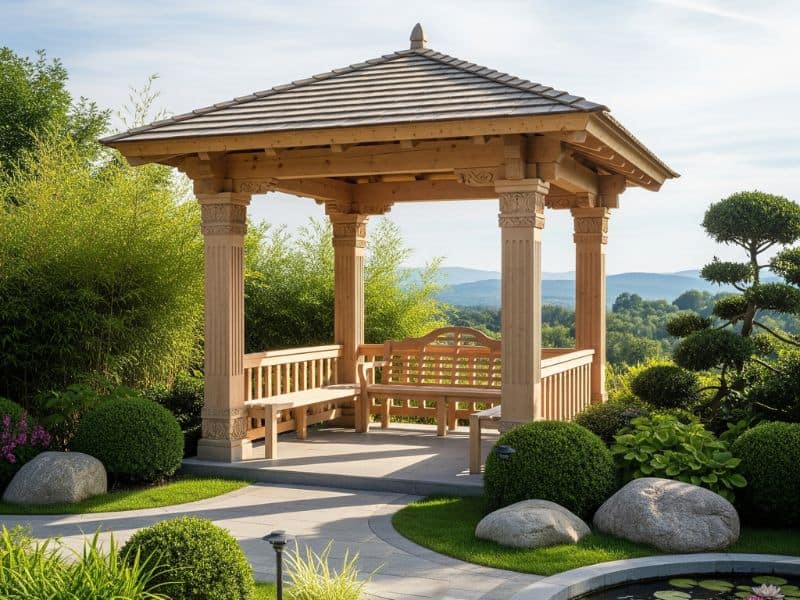 Kích thước nhà chòi tứ giác