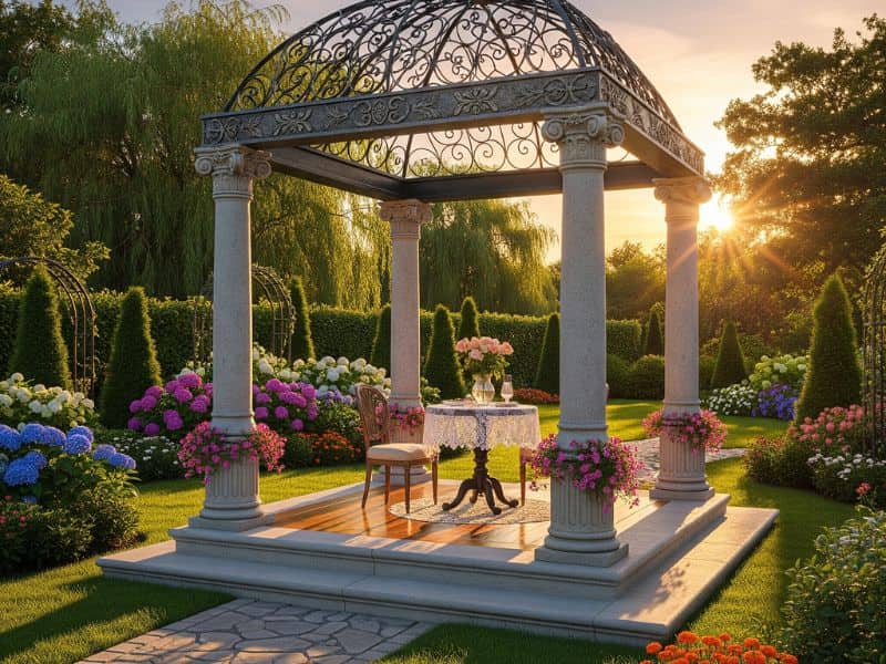 Kích thước nhà chòi tứ giác