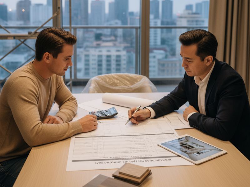 Mẫu phòng khách ốp nhựa PVC