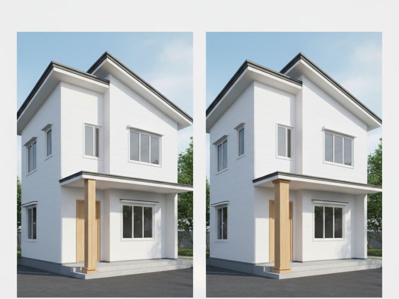 Những mẫu cột nhà vuông đẹp