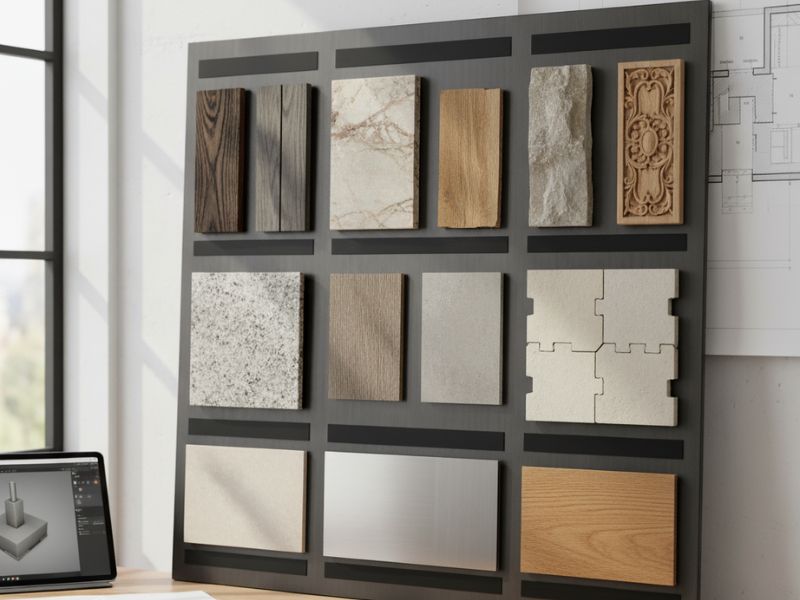 Những mẫu cột nhà vuông đẹp