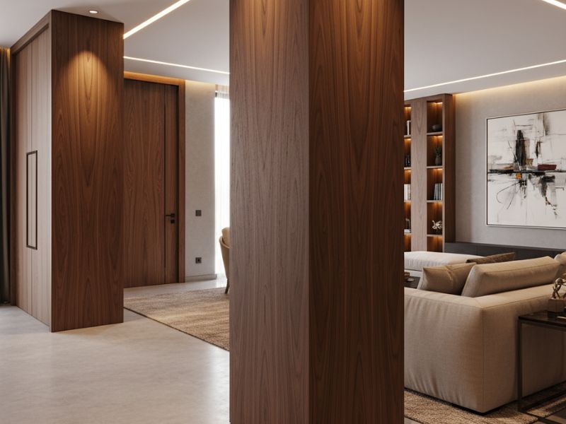 Những mẫu cột nhà vuông đẹp