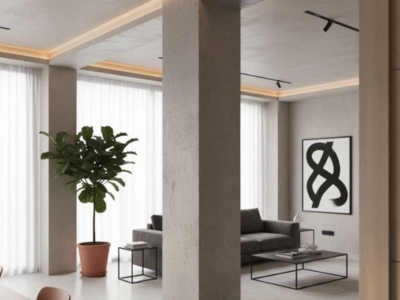 Những mẫu cột nhà vuông đẹp