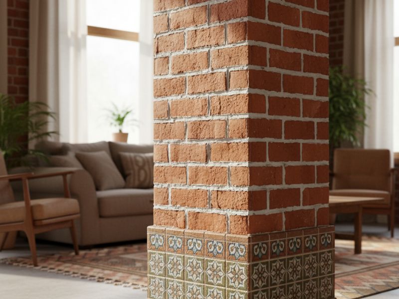 Những mẫu cột nhà vuông đẹp