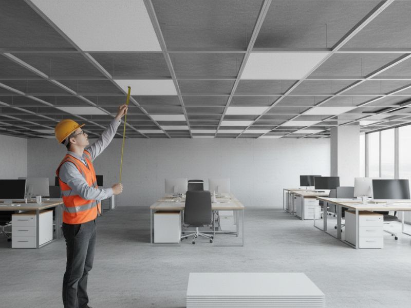 cách tính khung xương trần thả