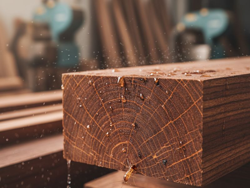 gỗ căm xe có bị mối mọt không