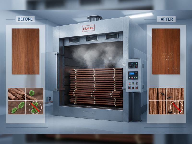 gỗ căm xe có bị mối mọt không