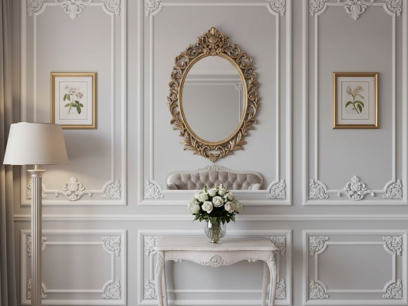 kích thước phào chỉ tường