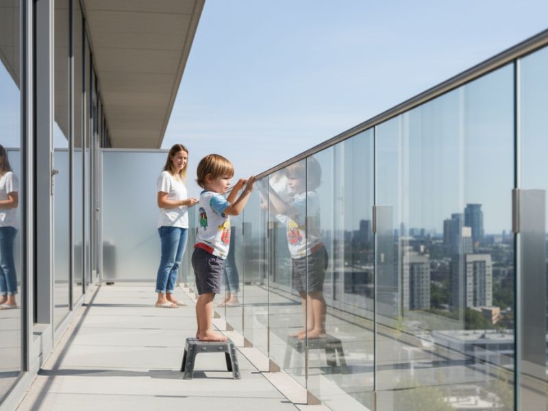 lan can sân thượng cao bao nhiêu