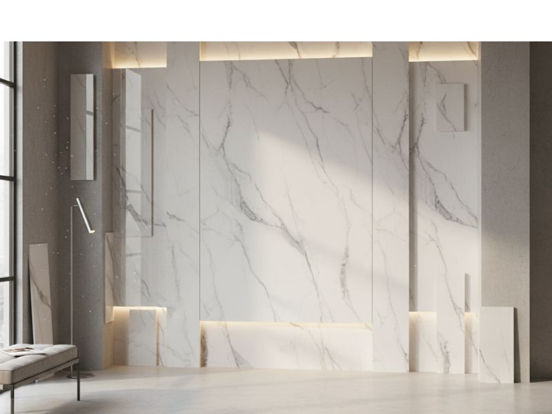 Kích thước tấm nhựa ốp tường giả đá