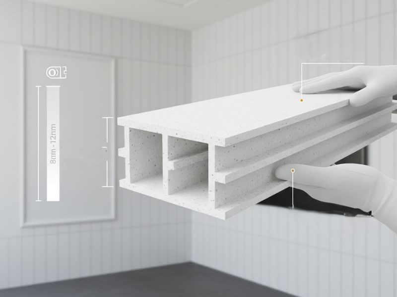 Mẫu phòng ngủ ốp nhựa Nano