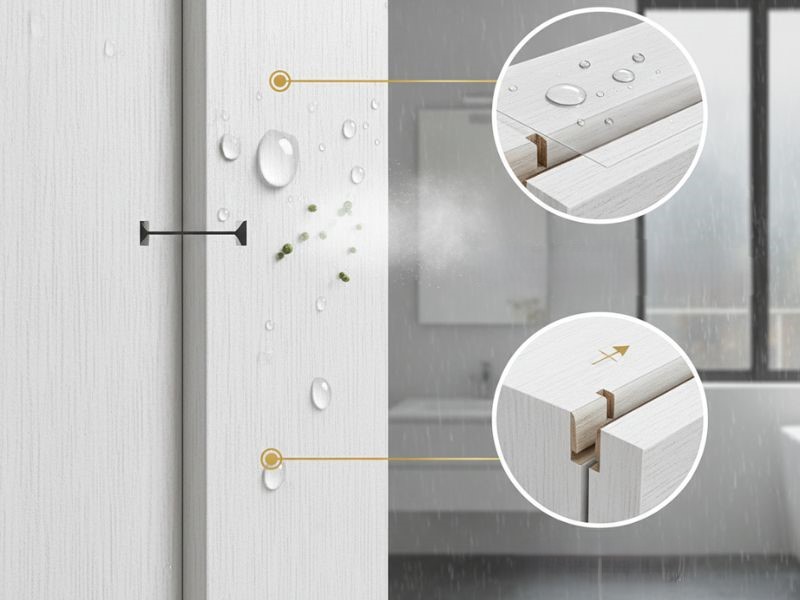 Mẫu phòng ngủ ốp nhựa Nano