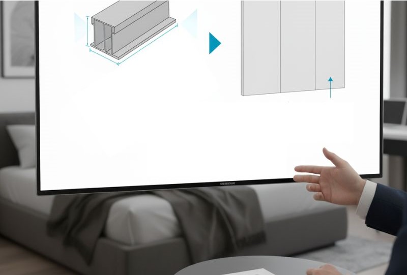 vách ngăn phòng ngủ kín bằng nhựa